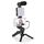 Kit di illuminazione streaming a 49 LED per telefono, set di registrazione video all-in-one con treppiede e microfono AY-49 Kit di illuminazione streaming a 49 LED per telefono, set di registrazione video all-in-one con treppiede e microfono AY-49