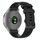 Cinturino per orologio in silicone tinta unita a quadri piccoli xDfind da 22 mm (nero) Cinturino per orologio in silicone tinta unita a quadri piccoli xDfind da 22 mm (nero)