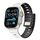 Cinturino magnetico in silicone Norman per Apple Watch 46 mm / 49 mm / 45 mm / 44 mm (bianco e nero) Cinturino magnetico in silicone Norman per Apple Watch 46 mm / 49 mm / 45 mm / 44 mm (bianco e nero)