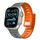 Cinturino magnetico in silicone Norman per Apple Watch 42 mm / 41 mm / 40 mm / 38 mm (grigio arancione) Cinturino magnetico in silicone Norman per Apple Watch 42 mm / 41 mm / 40 mm / 38 mm (grigio arancione)