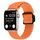 Cinturino elastico in tessuto con fibbia magnetica per Apple Watch da 46 mm / 49 mm / 45 mm / 44 mm (arancione) Cinturino elastico in tessuto con fibbia magnetica per Apple Watch da 46 mm / 49 mm / 45 mm / 44 mm (arancione)