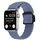 Cinturino elastico intrecciato con fibbia magnetica per Apple Watch da 46 mm / 49 mm / 45 mm / 44 mm (grigio blu) Cinturino elastico intrecciato con fibbia magnetica per Apple Watch da 46 mm / 49 mm / 45 mm / 44 mm (grigio blu)