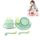 Creativo Anti-scottatura Stoviglie per bambini Scomparto per lumache per bambini Ciotola per tazza (verde) Creativo Anti-scottatura Stoviglie per bambini Scomparto per lumache per bambini Ciotola per tazza (verde)