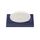Portasapone personalizzato in gomma morbida resistente alle cadute, tipo mocio per sapone da appoggio su due lati per bagno (blu)