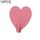 10 PCS Love Heart Hook Gancio per decorazione della stanza a forma di cuore in acciaio inossidabile (rosa)