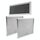 3 pezzi/set filtro carbone per microonde per parti di ricambio Samsung ME19R7041FS