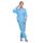 Risvolto spaccato antistatico Abbigliamento senza polvere Abbigliamento protettivo per alimenti a strisce, taglia: XXXL (blu) Risvolto spaccato antistatico Abbigliamento senza polvere Abbigliamento protettivo per alimenti a strisce, taglia: XXXL (blu)