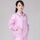 Top antistatico corto antipolvere giacca tuta con risvolto, taglia: XL (rosa) Top antistatico corto antipolvere giacca tuta con risvolto, taglia: XL (rosa)