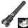 Flusso luminoso X92: torcia impermeabile a LED 2000lm, funzione di messa a fuoco retrattile (nera) Flusso luminoso X92: torcia impermeabile a LED 2000lm, funzione di messa a fuoco retrattile (nera)