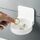 Portaoggetti da parete per bagno Portaoggetti per articoli da toeletta (bianco)