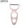 Pelapatate multifunzione in acciaio inossidabile da 20 pezzi Peeling per frutta e verdura multifunzione (rosa)