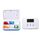 Portapillole elettronico con scomparto per promemoria standard 6 versione elettronica a griglia Mini portapillole sigillato (blu) Portapillole elettronico con scomparto per promemoria standard 6 versione elettronica a griglia Mini portapillole sigillato (blu)