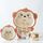 Set di stoviglie per bambini in fibra di bambù Set di piatti per integratori alimentari per bambini simpatico cartone animato per la casa (043 Monkey) Set di stoviglie per bambini in fibra di bambù Set di piatti per integratori alimentari per bambini simpatico cartone animato per la casa (043 Monkey)