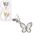 10 pezzi farfalla accessori per unghie artistiche dorate tridimensionali occhio di gatto farfalla zircone accessori per la decorazione delle unghie fai da te (argento 6 11x14 mm) 10 pezzi farfalla accessori per unghie artistiche dorate tridimensionali occhio di gatto farfalla zircone accessori per la decorazione delle unghie fai da te (argento 6 11x14 mm)