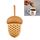 Mini colino da tè Acorn, macchina per il tè con perdite di tè in silicone