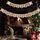 Set di decorazioni per la festa di Natale Bandiera della bandiera della lettera di Natale Bandiera a spirale della torta Set di decorazioni per la festa di Natale Bandiera della bandiera della lettera di Natale Bandiera a spirale della torta