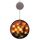 2 pezzi Halloween Star String Light Show Window Decorazione horror Lampada a sospensione a LED alimentata a batteria (grande albero)