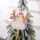 4 pezzi Natale peluche filato netto paillettes angelo fascino bambini bambola regalo albero di natale ciondolo, stile: peluche cappello (oro)