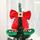 Ornamenti del piede di elfo albero di Natale Boots stivali a sospensione Atmosfera di atmosfera (stivale verde)
