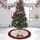 Forniture per decorazioni natalizie Gonna per albero di Natale in lino Gonna per albero di Natale per auto Forniture per decorazioni natalizie Gonna per albero di Natale in lino Gonna per albero di Natale per auto