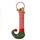 2 pezzi Decorazioni natalizie Piedi da elfo Anello in ferro Campanelli da porta Stivali da elfo Ornamenti per battente (verde)