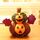 3 PCS Halloween Bambole di zucca non tessute Ornamenti decorativi Halloween Bar Party Venue Decorazione puntelli, Specifica: Doppia zucca
