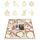 Set regalo creativo di decorazioni fai da te di Natale, ciondolo in trucioli di legno fatto a mano, stile: JM02027 Set regalo creativo di decorazioni fai da te di Natale, ciondolo in trucioli di legno fatto a mano, stile: JM02027