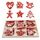 Set regalo creativo per decorazioni fai da te di Natale, ciondolo in trucioli di legno fatto a mano, stile: JM02033