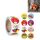 10 PCS Bambini Happy Birthday Adesivi Decorazioni Biglietti d'auguri Etichetta, Dimensioni: 2,5 cm / 1 pollice (A-184)
