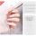 5 Set Indossare Nail Art Balletto di Natale Unghie finte Prodotto finito Chiodo da indossare rimovibile (F741-29)