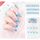 5 Set Indossare Nail Art Balletto di Natale Unghie finte Prodotto finito Chiodo di usura rimovibile (F741-3) 5 Set Indossare Nail Art Balletto di Natale Unghie finte Prodotto finito Chiodo di usura rimovibile (F741-3)