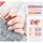 5 Set Indossare Nail Art Balletto di Natale Unghie finte Prodotto finito Chiodo di usura rimovibile (F741-13) 5 Set Indossare Nail Art Balletto di Natale Unghie finte Prodotto finito Chiodo di usura rimovibile (F741-13)