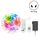 5M 150 LEDs Bluetooth Suit Smart Music Sound Control Light Strip Non-waterproof 5050 RGB Colorful Atmosphere LED Light Strip With 24-Keys Remote Control(AU Plug)