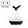 YCTA-008 Umidificatore d'aria per albero notturno con diffusore di aromi luminosi colorati a grana di legno piccolo muto per uso domestico, specifiche del prodotto: spina europea (venatura del legno profondo)