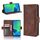 Per Ulefone Nota 13P Skin Feel Case del cellulare in pelle del vitello (marrone) Per Ulefone Nota 13P Skin Feel Case del cellulare in pelle del vitello (marrone)