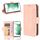 Per Samsung Galaxy S22 5G Skin Feel Case del telefono in pelle del vitello (rosa) Per Samsung Galaxy S22 5G Skin Feel Case del telefono in pelle del vitello (rosa)