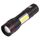 T10 LED Tasklight Torcia elettrica zoomable 3 modalità con gancio clip