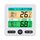 TERMOMETRO DISPLAY DISPLAY DIGITALE INTERNO E IGROOMETRO OROLOGIO ELETTRONICO A GRANDOLOGGIO GOMUMENTO (TS-6211-W) TERMOMETRO DISPLAY DISPLAY DIGITALE INTERNO E IGROOMETRO OROLOGIO ELETTRONICO A GRANDOLOGGIO GOMUMENTO (TS-6211-W)