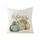 Fodera per cuscino in lino con motivo a zucca Cuscino per divano Cuscino per cuscino Decorazioni per la casa, senza anima del cuscino, Dimensioni: 45x45 cm (JYM057-9)