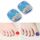 2 PCS Crystal Fake Nail Art Tips Adesivi per decalcomanie con strass a copertura totale (NO: 20) 2 PCS Crystal Fake Nail Art Tips Adesivi per decalcomanie con strass a copertura totale (NO: 20)