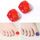 2 PCS Crystal Falso Nail Art Tips Adesivi per decalcomanie con strass a copertura totale (NO: 21) 2 PCS Crystal Falso Nail Art Tips Adesivi per decalcomanie con strass a copertura totale (NO: 21)