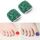 2 PCS Crystal Fake Nail Art Tips Adesivi per decalcomanie con strass a copertura totale (NO: 25) 2 PCS Crystal Fake Nail Art Tips Adesivi per decalcomanie con strass a copertura totale (NO: 25)