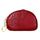 Borsa per lampo per lampo di vacchetta della testa della testa della testa della testa della testa della signore (vino rosso)