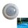 Lampada da parete in ABS per piscina LED Luce subacquea, Potenza: 9W (bianco caldo)