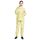 Tuta da lavoro antipolvere con cappuccio diviso antistatico a righe, taglia: XL (giallo) Tuta da lavoro antipolvere con cappuccio diviso antistatico a righe, taglia: XL (giallo)