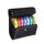 Scatola di pillola portatile da 28 scomparto per notebook e borsa in pelle (nero) Scatola di pillola portatile da 28 scomparto per notebook e borsa in pelle (nero)