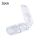 10 pezzi R8335 Trasparente Medicine Cutter Food Grade Plastic Split Cartridge Separator (trasparente)