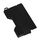 Supporto per scheda RFID in lega di alluminio Anti-Theft EDC Portafoglio Portacellana Porta immagazzinaggio Portachiavi Portachiavi, Colore: nero
