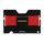 Zeeeker JK03 Titolare della carta in lega di alluminio multi-funzione Band elastico multi-funzione Portafoglio in metallo Portafoglio in metallo (rosso) Zeeeker JK03 Titolare della carta in lega di alluminio multi-funzione Band elastico multi-funzione Portafoglio in metallo Portafoglio in metallo (rosso)