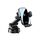 Yesido C197 15W 2 in 1 Set di supporto per auto con ricarica wireless a ventosa (nero)